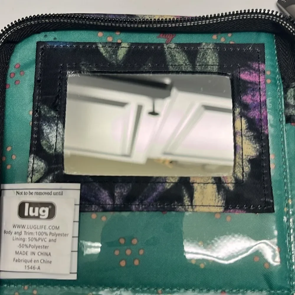 Lug Sleeper XL - Navy Bloom Organizer for Makeup Brush and Accessories